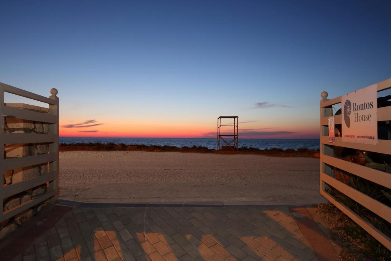 Вілла Rontos House, Seaside Айос-Іоанніс Екстер'єр фото