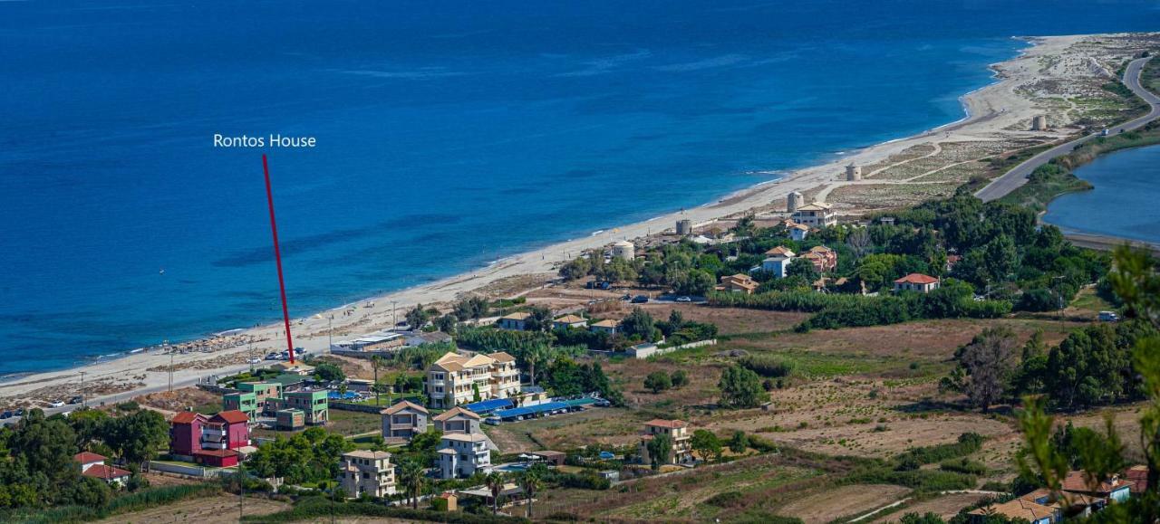 Вілла Rontos House, Seaside Айос-Іоанніс Екстер'єр фото